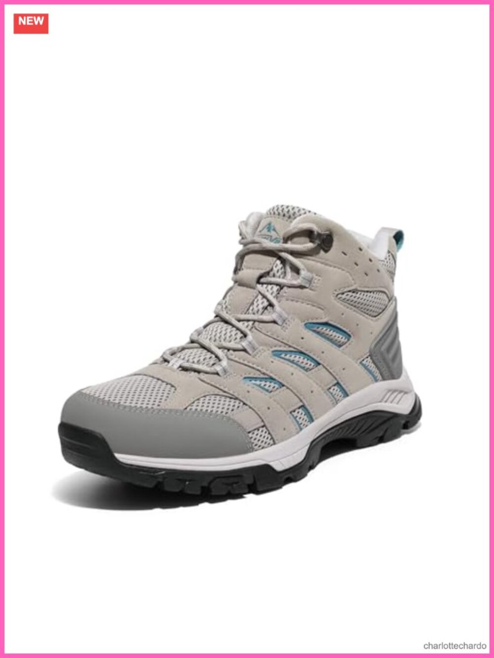 Women's Lightweight Ankle Hiking Boots Backpacking Suede Leather